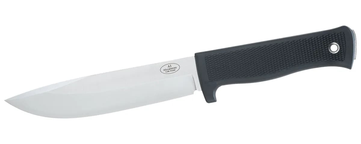 Fallkniven A1 — 6.3 inch drop point blade