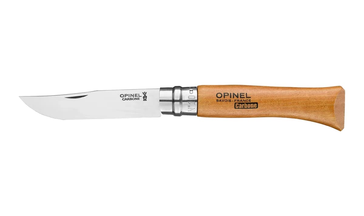 Opinel No. 10 Carbone — 3.94 inch drop point blade