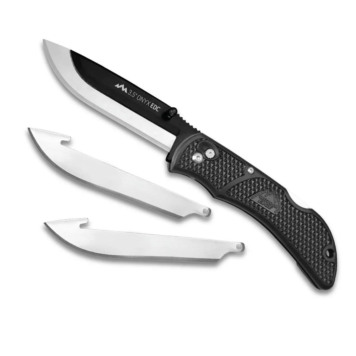 Outdoor Edge Onyx EDC — 3.5 inch drop point blade