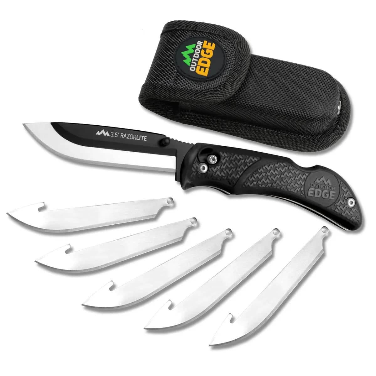 Outdoor Edge RazorPro L — 3.5 inch drop point blade