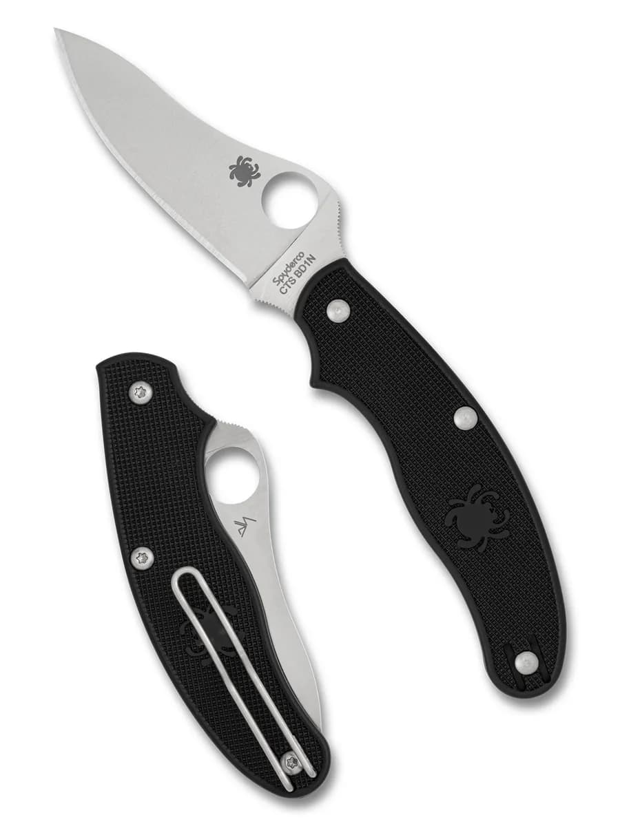 Spyderco UK Penknife Drop Point — 3 inch drop point blade