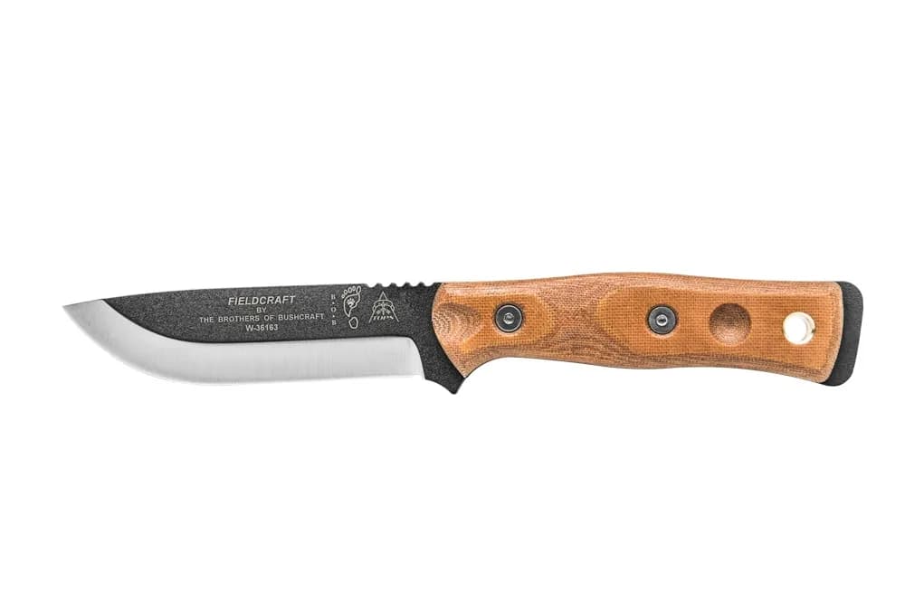 TOPS BOB Fieldcraft — 4.75 inch drop point blade