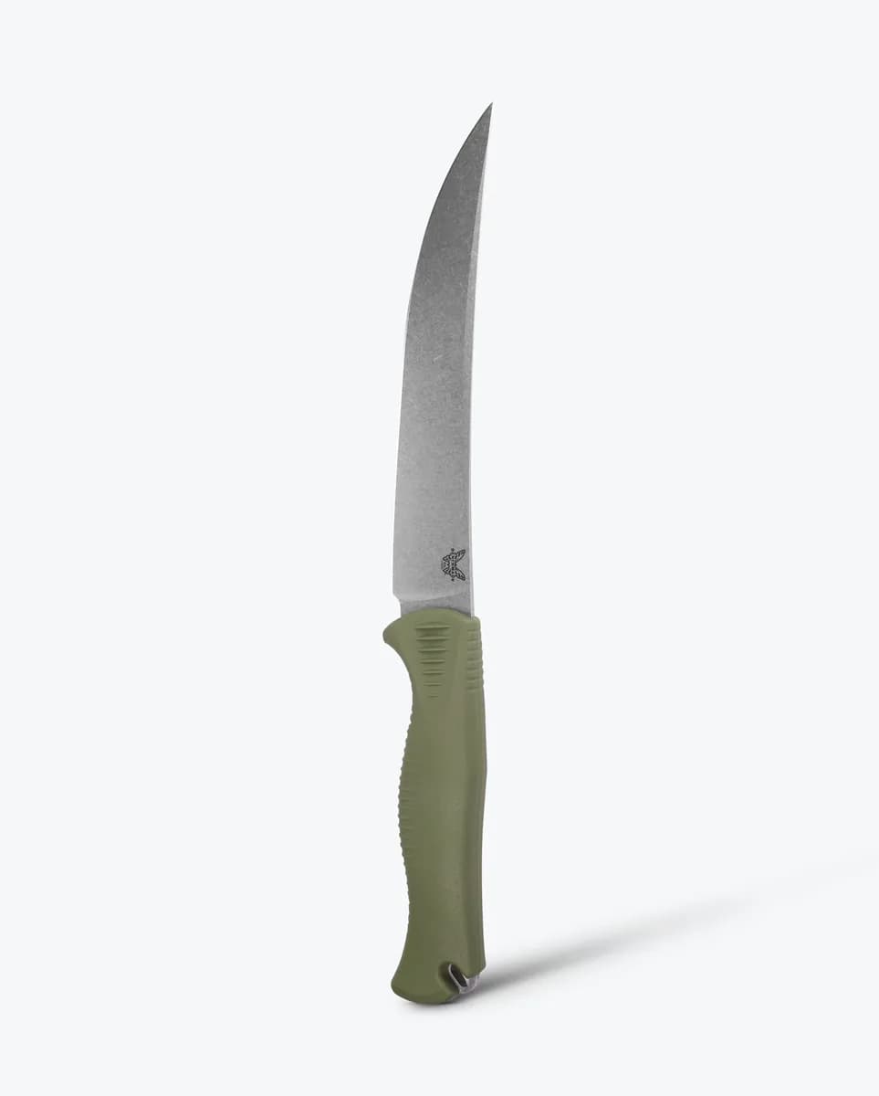 Benchmade Meatcrafter 15500-04 — 6.09 inch trailing point blade