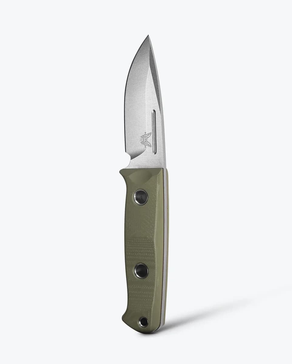 Benchmade Mini Bushcrafter 165-1 — 3.38 inch drop point blade