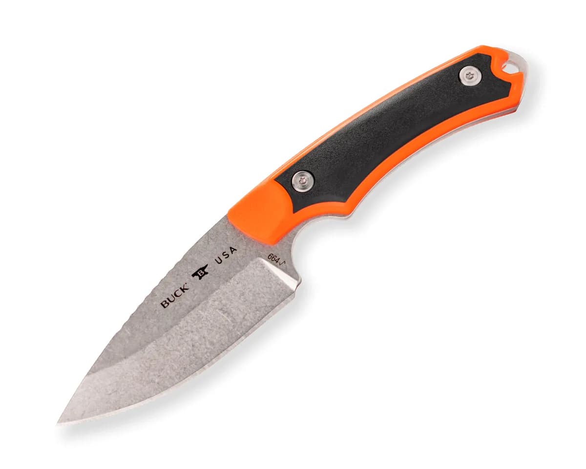 Buck 664 Alpha Hunter Select — 3.625 inch drop point blade