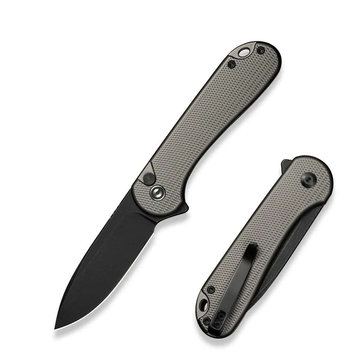 Civivi Button Lock Elementum II — 2.96 inch drop point blade