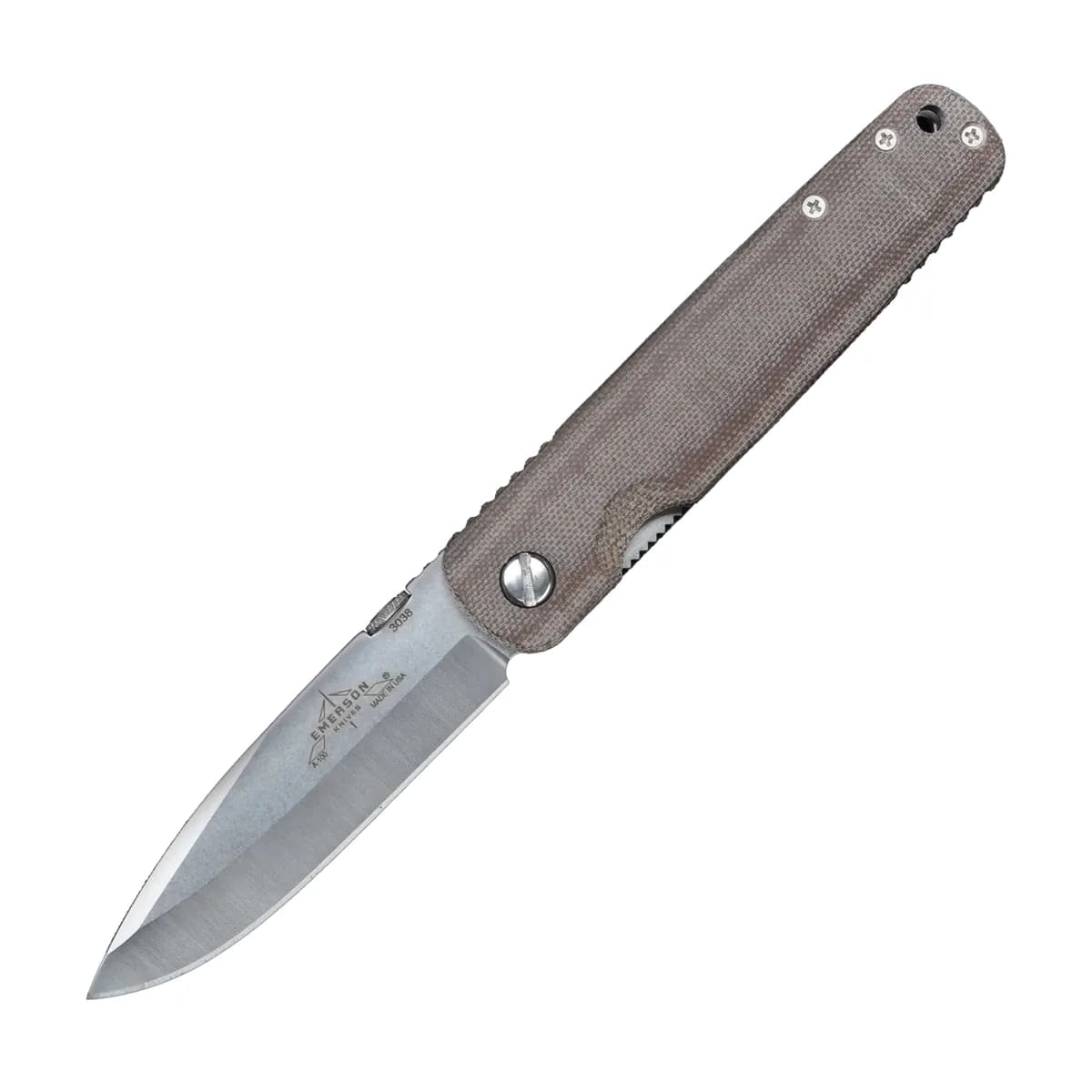 Emerson A-100 — 3.6 inch drop point blade