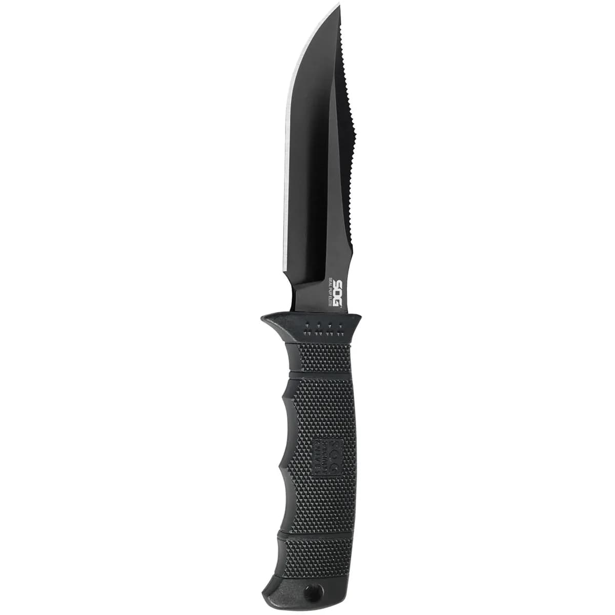 SOG Seal Pup Elite — 4.85 inch clip point blade